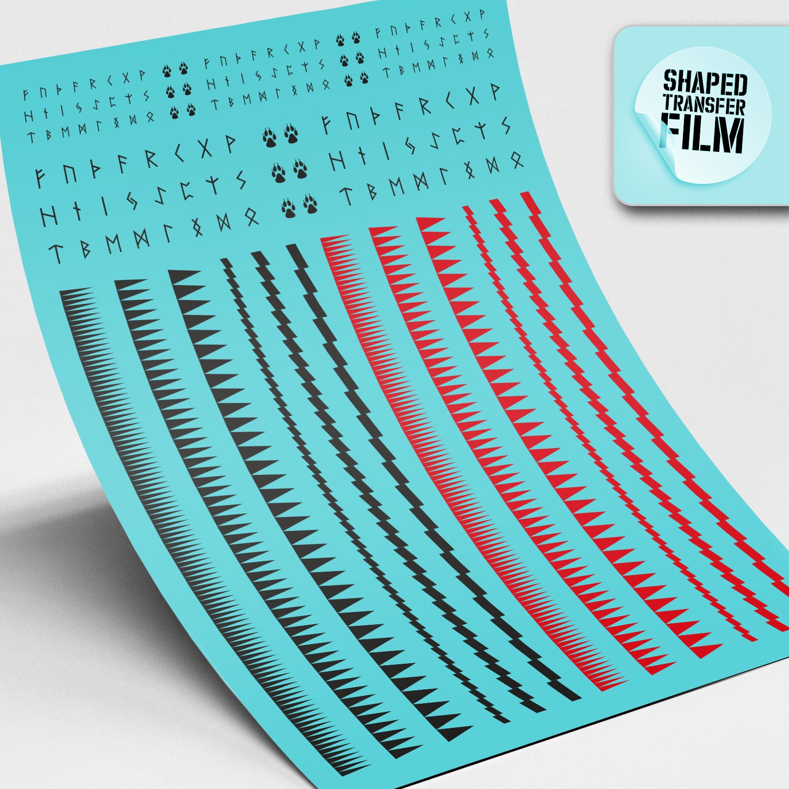 Wolf Pack Markings Waterslide Transfers Decal Sheet The Mighty Brush