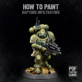 How to Paint Raptors Infiltrators