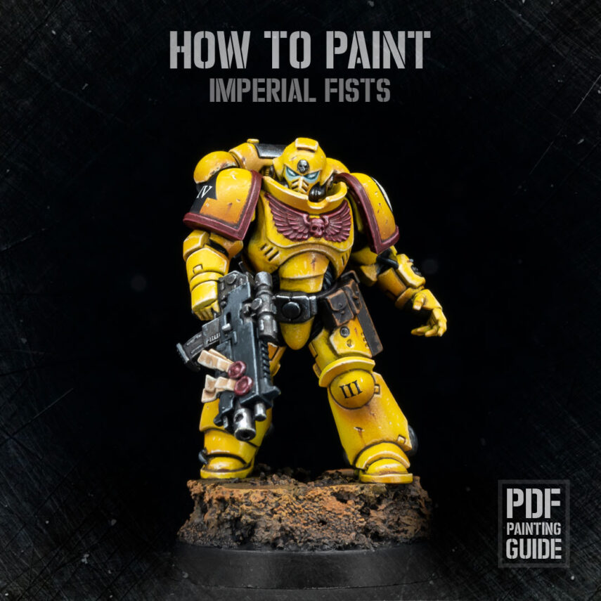 How to Paint Imperial Fists PDF Painting Guide » The Mighty Brush