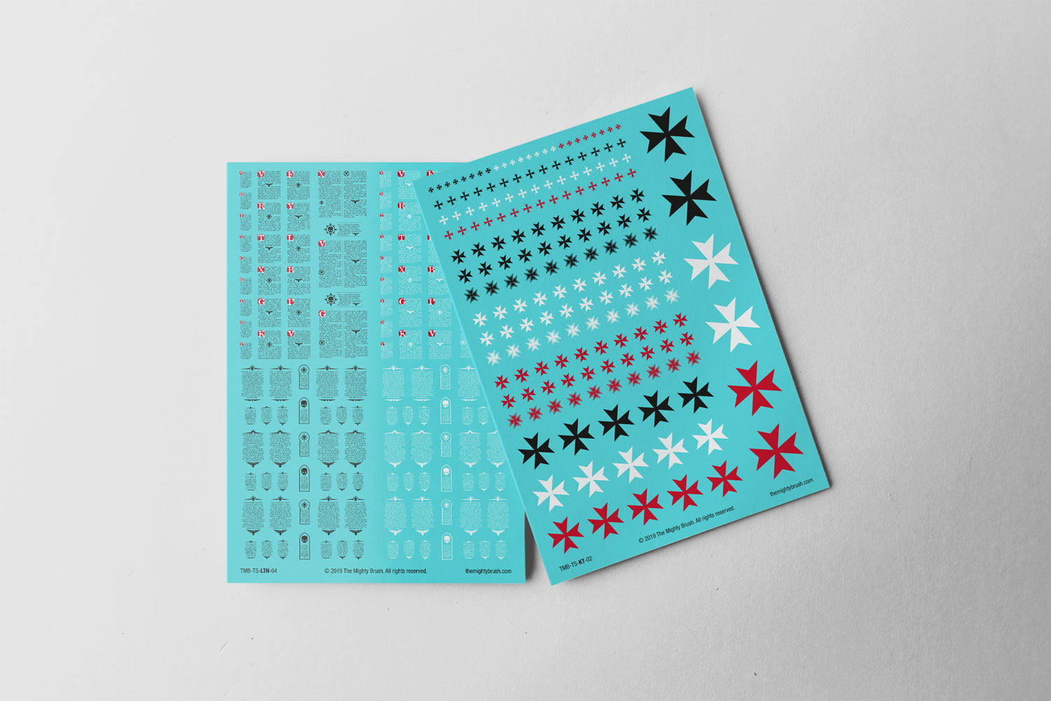 How to apply Mighty Brush waterslide transfers / decals » The Mighty Brush