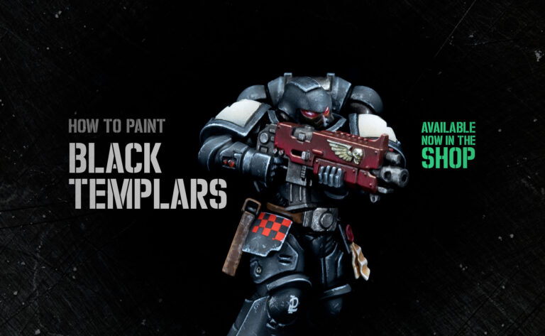 How to Paint Black Templars now available in the shop!