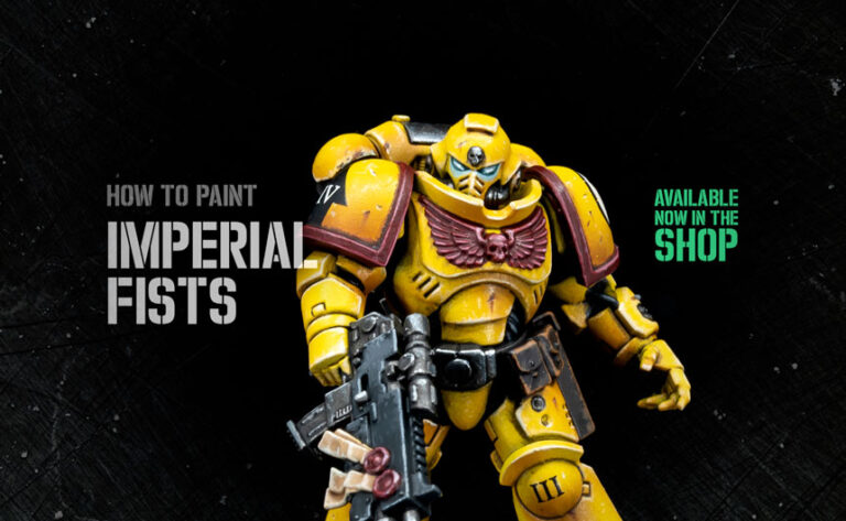 How to Paint Imperial Fists now available in the shop!