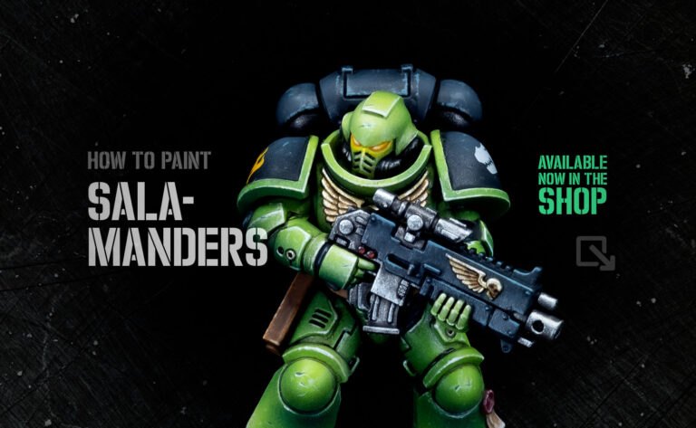 How to Paint Salamanders now available in the shop!