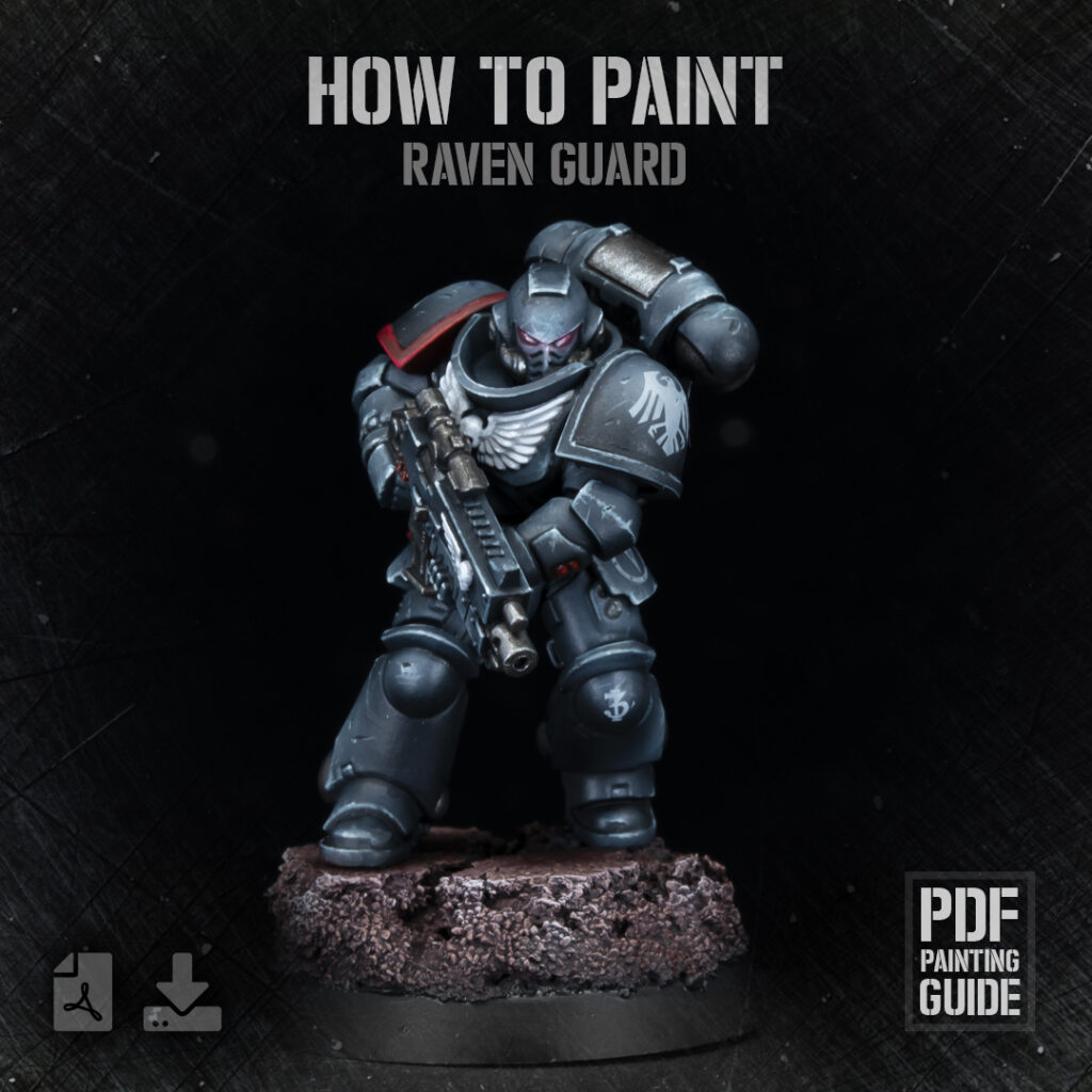 How to Paint Raven Guard PDF Painting Guide » The Mighty Brush