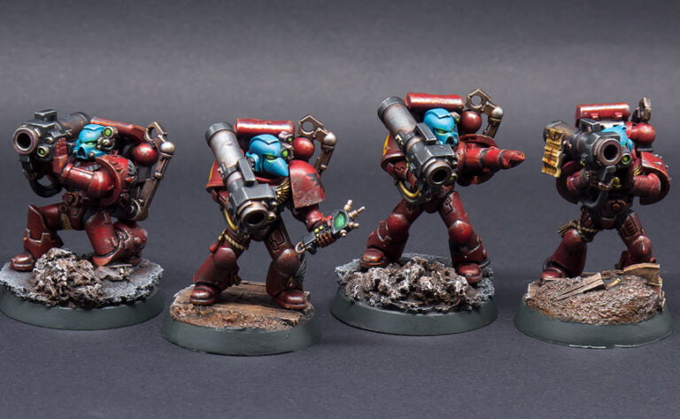 Blood Angels Missile Launcher Devastators