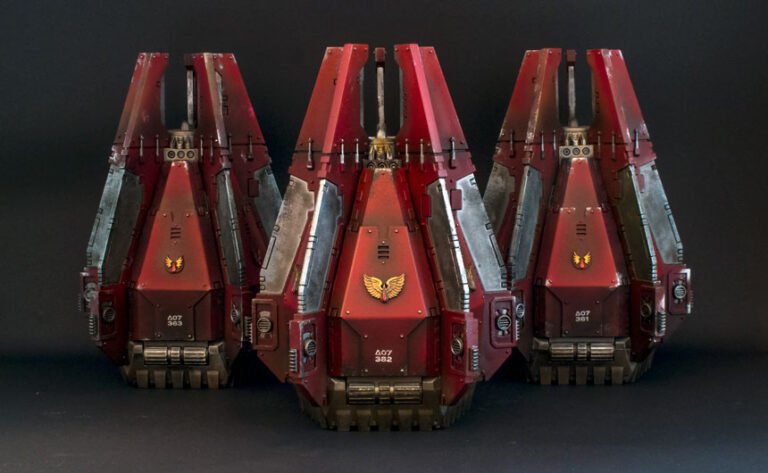 Blood Angels Drop Pods