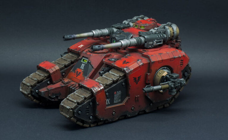 Blood Angels Sicaran Battle Tank