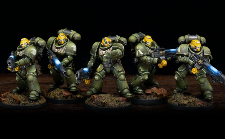 Raptors Primaris Hellblasters Squad 01