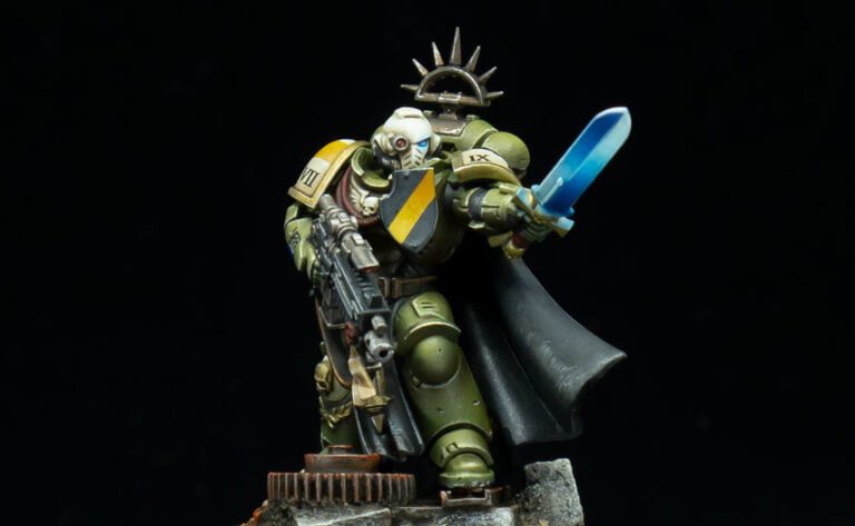 Captain Tuvor of the Raptors 2nd Company