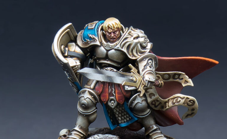 Knight Questor and Fyreslayer Doomseeker