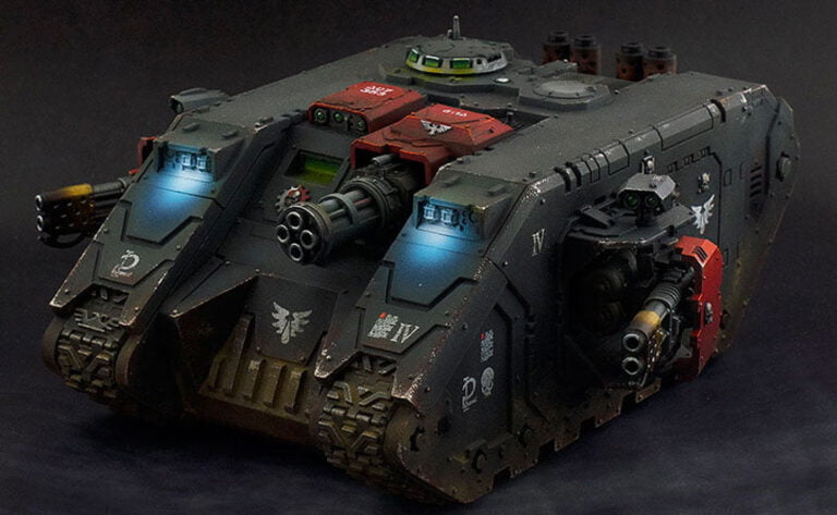 Land Raider Redeemer (Achilles kitbash)