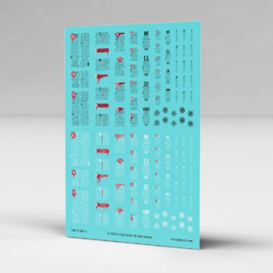 Chaotic Script transfers decals