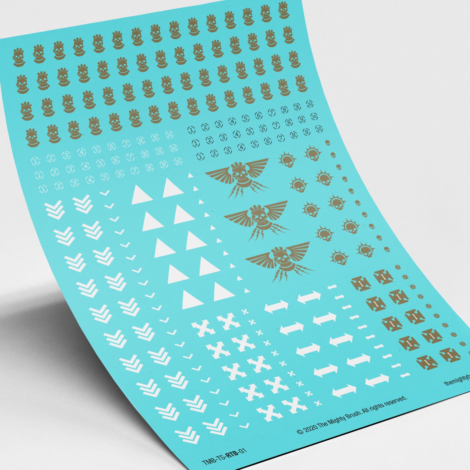 Retributors Waterslide Transfers Decals » The Mighty Brush