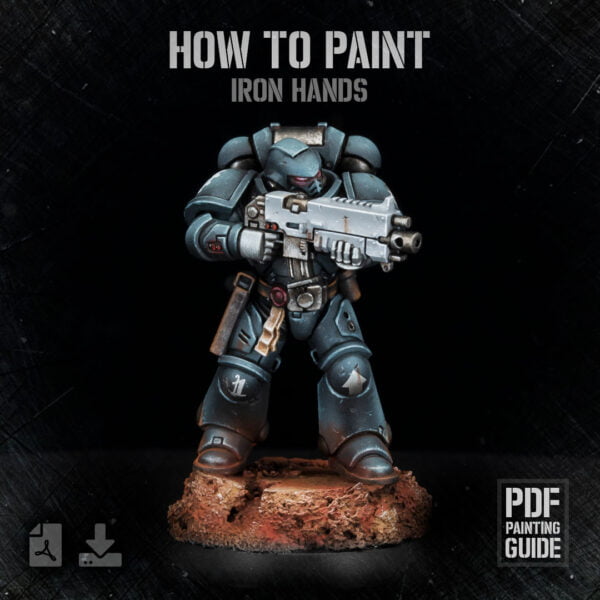 How to paint Iron Hands PDF painting guide