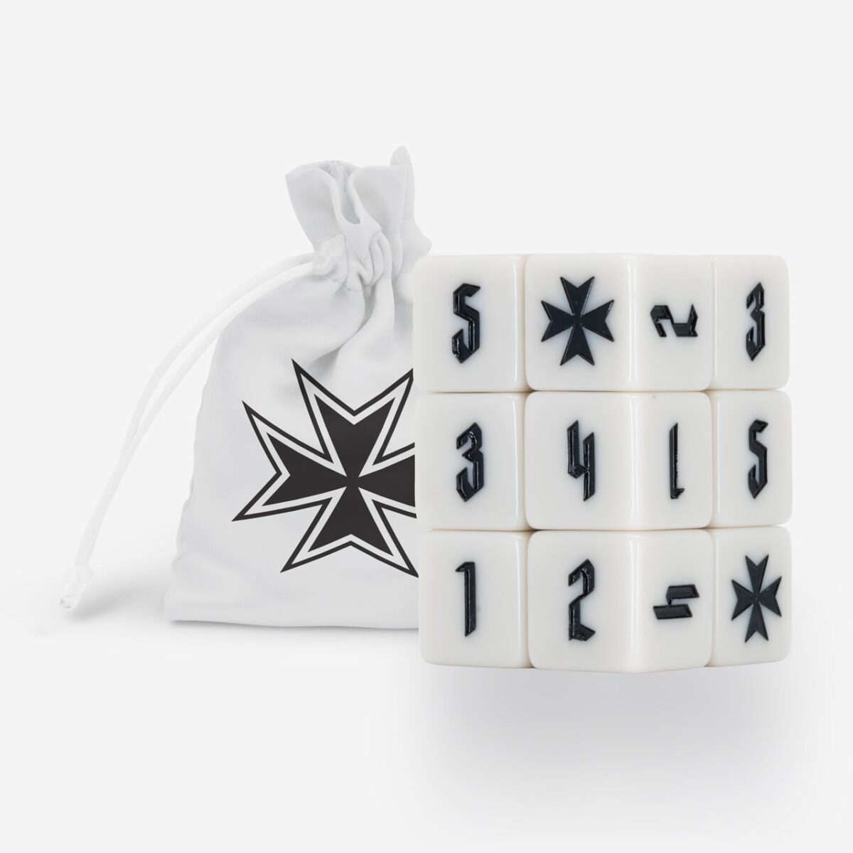 White Templar Dice