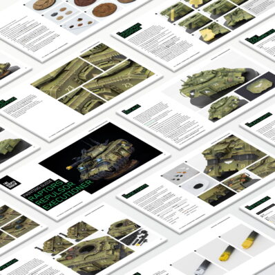 How to paint Raptors vehicles: Repulsor Executioner PDF Painting Guide