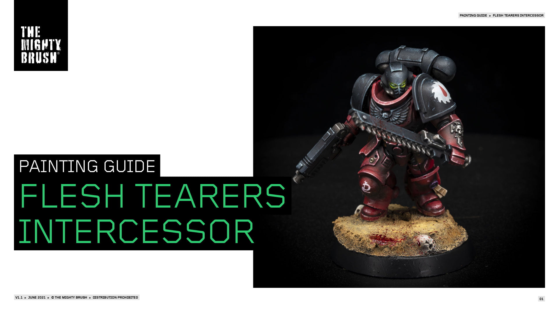 How to paint Flesh Tearers PDF painting guide