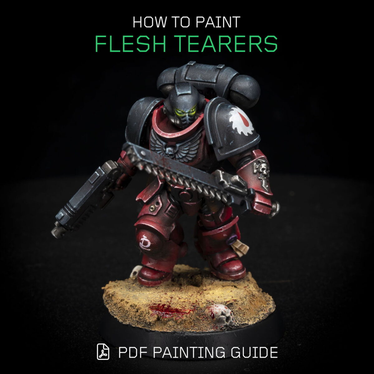 How to paint Flesh Tearers PDF painting guide
