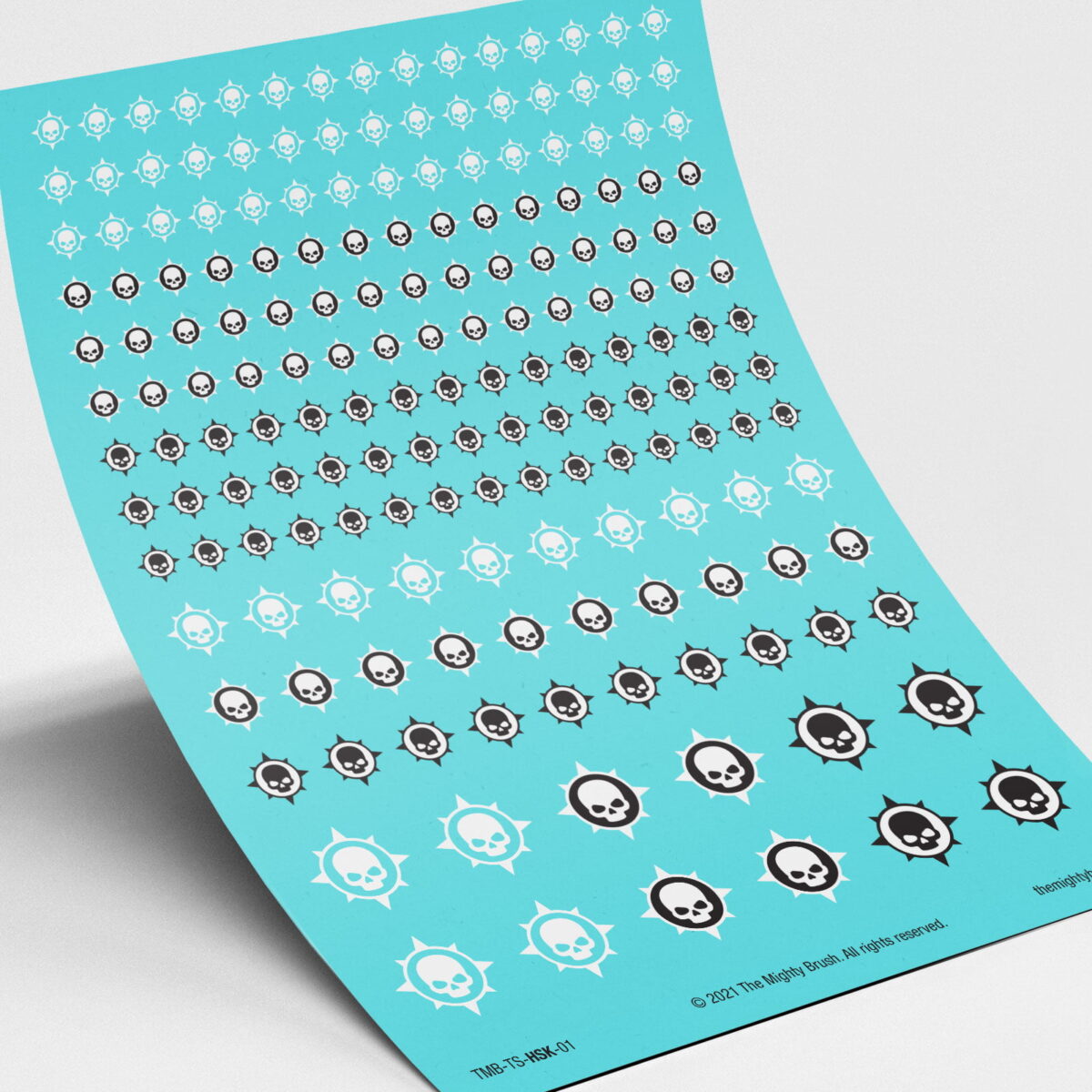 Halo Skulls Transfers Decals