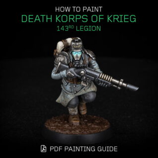 How to paint Death Korps of Krieg 143rd Legion