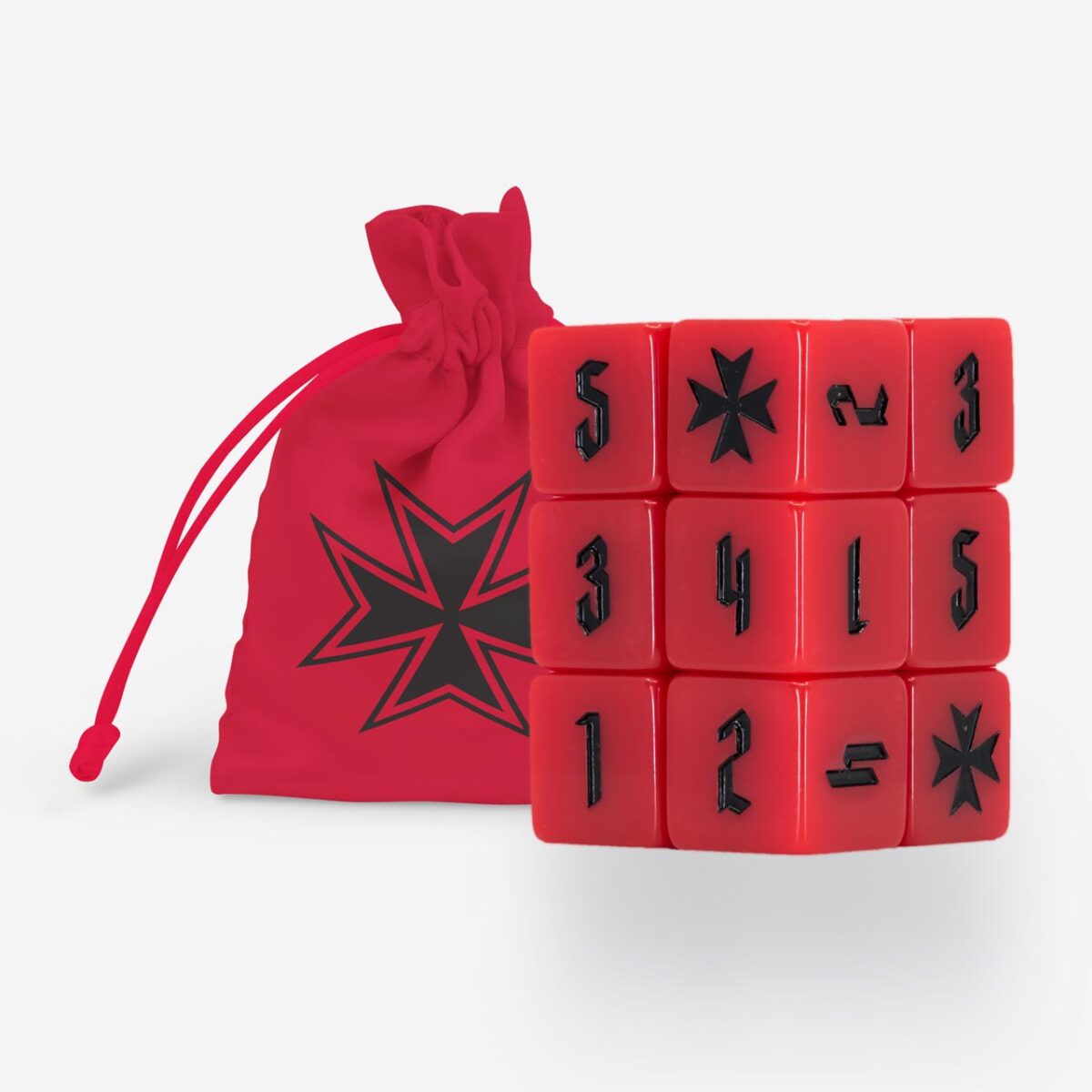 Red Templar Dice