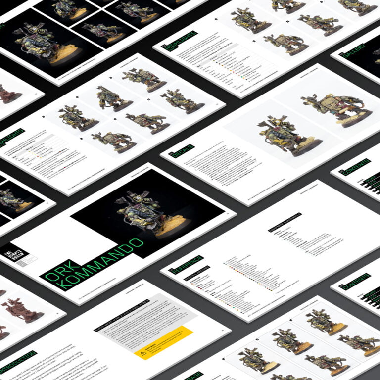 How to paint Ork Kommandos painting guide out now!