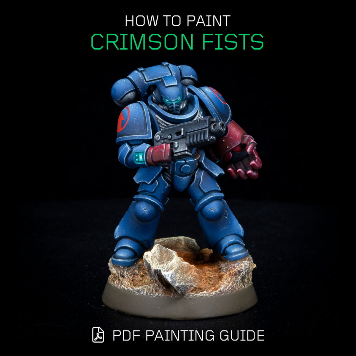 How to paint Crimson Fists PDF painting guide
