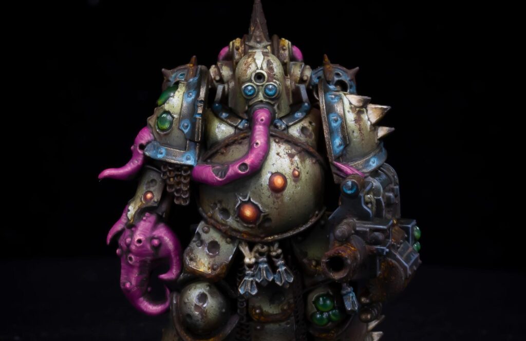 The Mighty Brush Death Guard Plague Marine