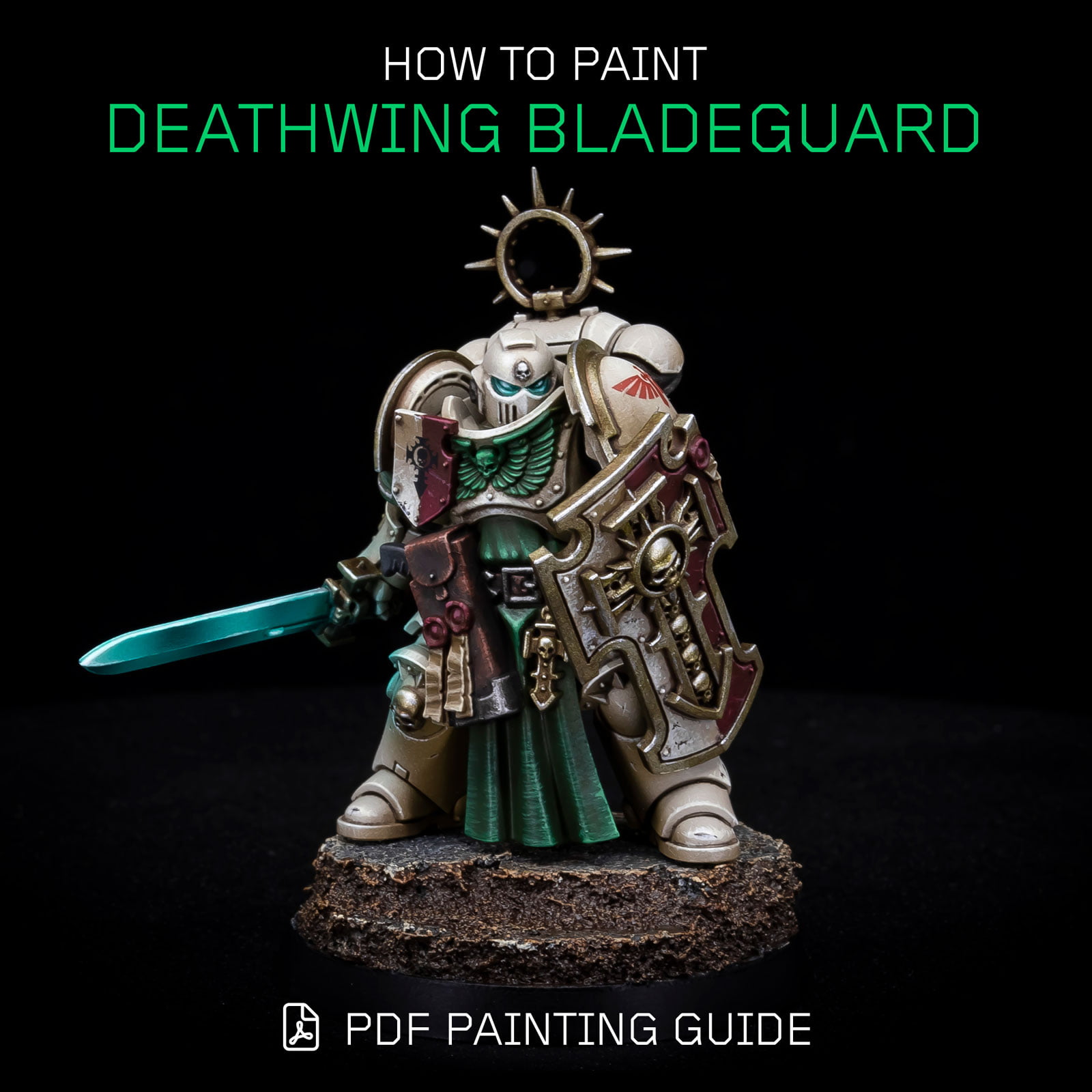 How To Paint Deathwing Bladeguard Pdf Painting Guide 02