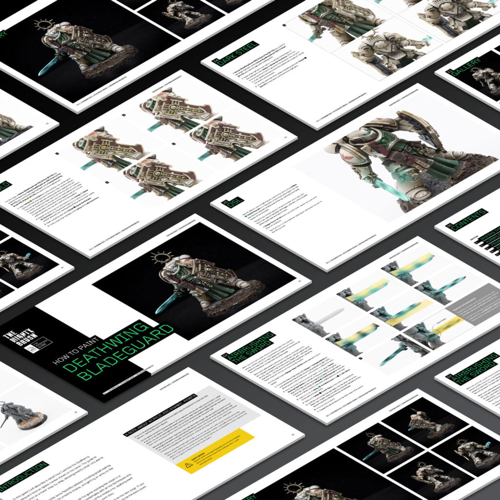 How To Paint Deathwing Bladeguard Pdf Painting Guide 02