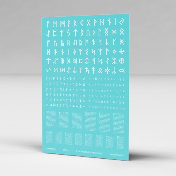 Norse runes transfers decals
