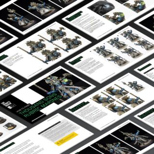 How To Paint Thousand Sons Rubric Marines Pdf Painting Guide 02