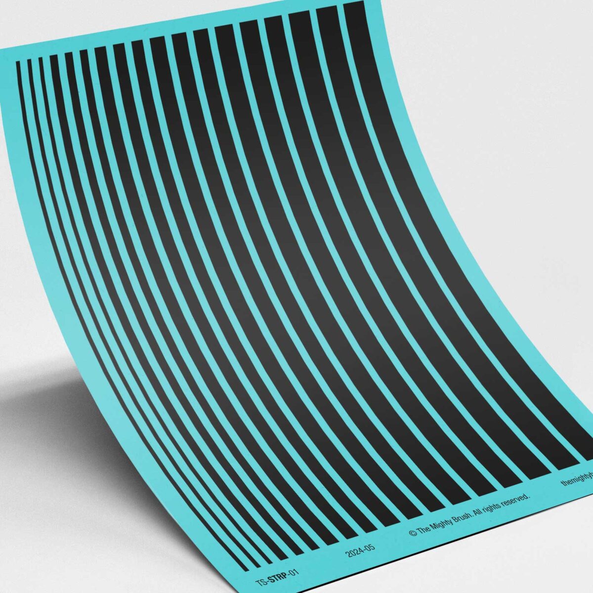 Stripes waterslide transfers decals
