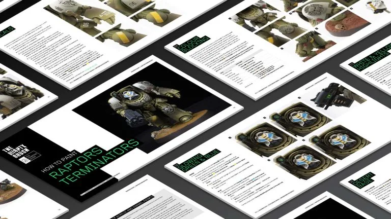 How to paint Raptors Terminators out now!