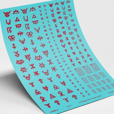 Chaotic Runes V3 Red Closeup