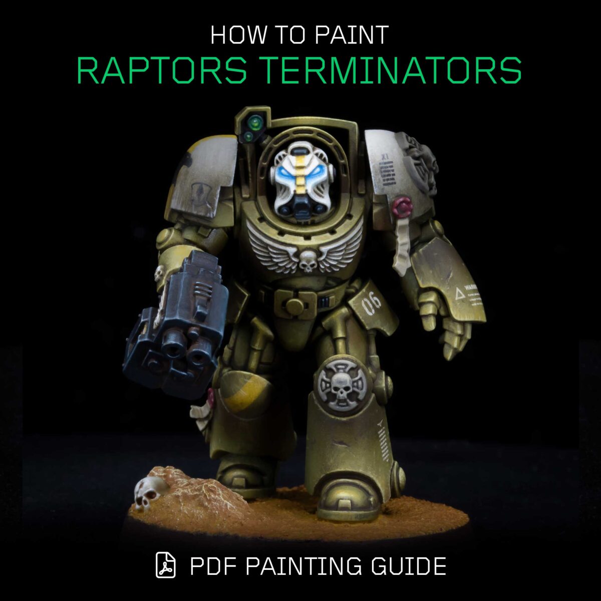 How to Paint Raptors Terminators PDF Painting Guide