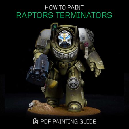 How To Paint Raptors Terminators Pdf Painting Guide 01