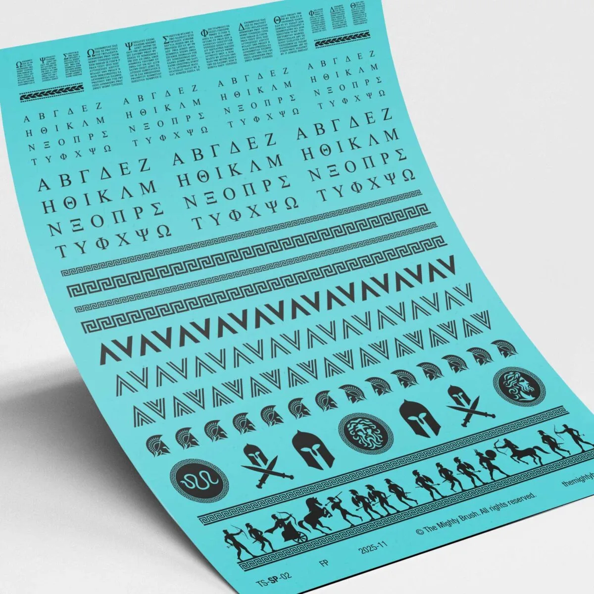 Waterslide Decals - Only Numbers, 9,50