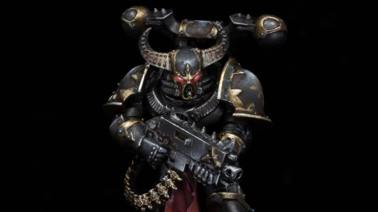 The Mighty Brush Black Legion Chaos Space Marine