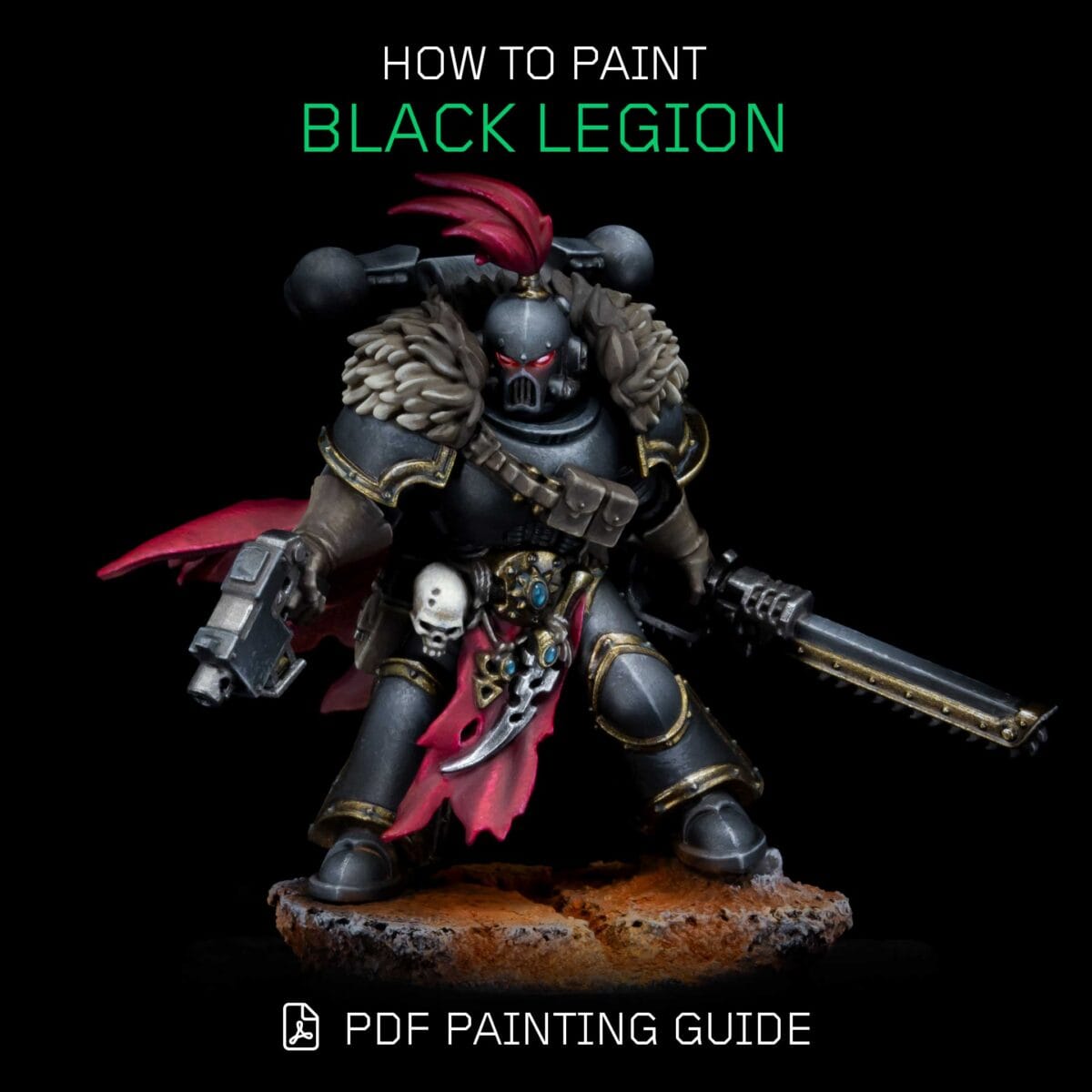 How to Paint Black Legion PDF Painting Guide